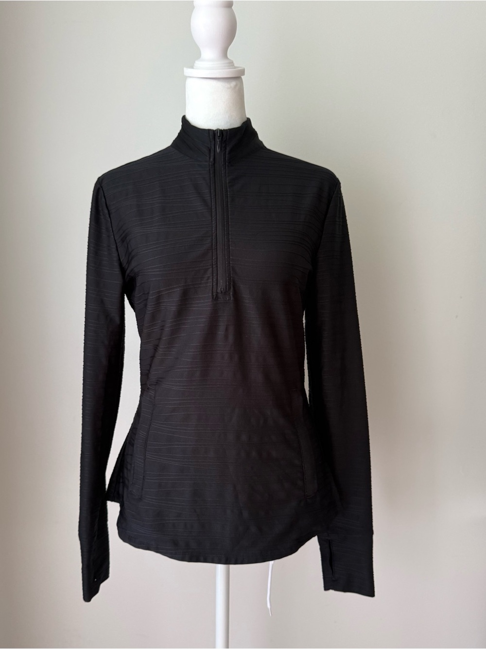 Tommy Bahama Black Women's Half-Zip Pullover S